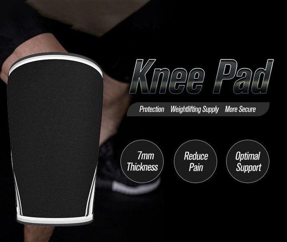 Knee Pads 7MM Neoprene Soft Comfort Knee Support Knees Protective Knee Brace for Dancing/Weightlifting/Basketball/Exercise