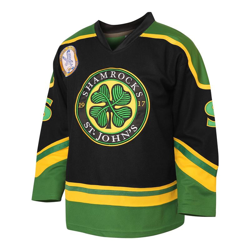 [Dealsforyoudays] #3 Ross the BOSS Rhea ST John'S Shamrocks Stitched Hockey Jersey with EMHL Patch Comfortable Athletic Sports Outdoors Football Team