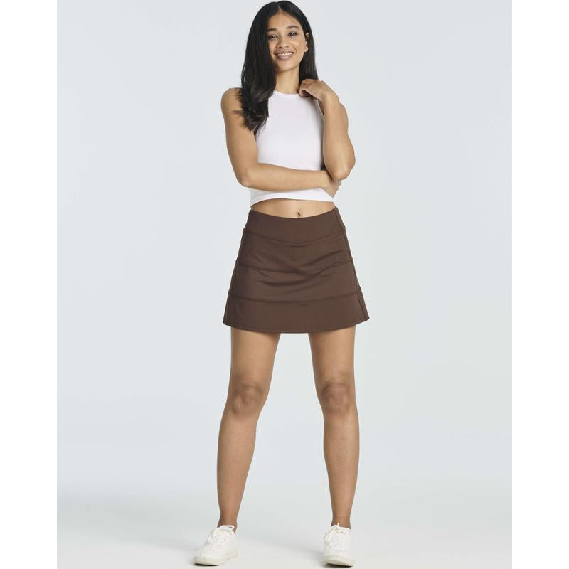 Real Essentials 3 Pack:Women'S 14" Pleated Tennis Skorts Golf Skirt High Waisted Athletic Running Casual Shorts with Pockets