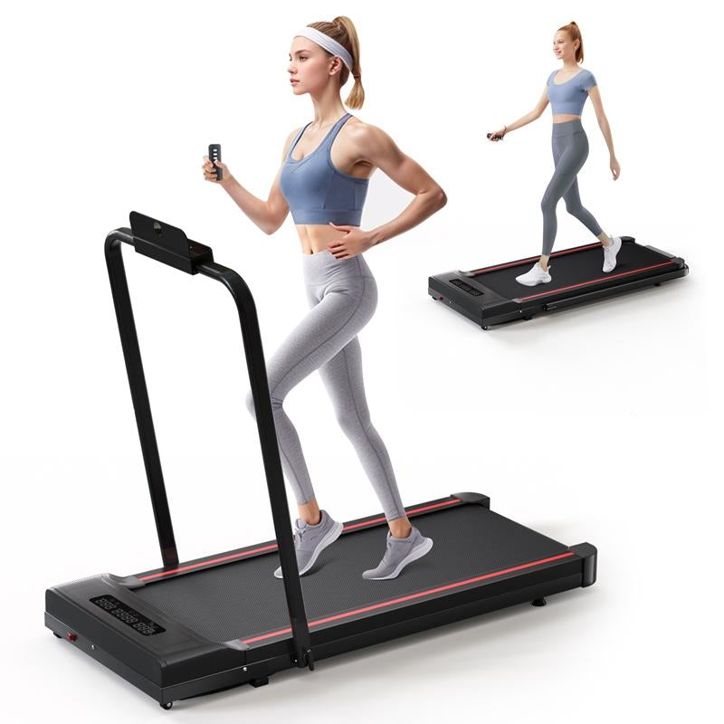 Sperax Walking Pad,Under Desk Treadmill,2 in 1 Folding Treadmill,Treadmills for Home,Noiseless,300 Lb High Weight Capacity Exercise Running