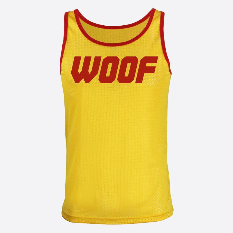 Gruff Pup Air Tank - Pick Woof, Daddy, Boy, Blank - Mesh Tank Top - Soft + Stretchy - Athletic Menswear - Colorful Classic - Casual Sexy Silky Gym