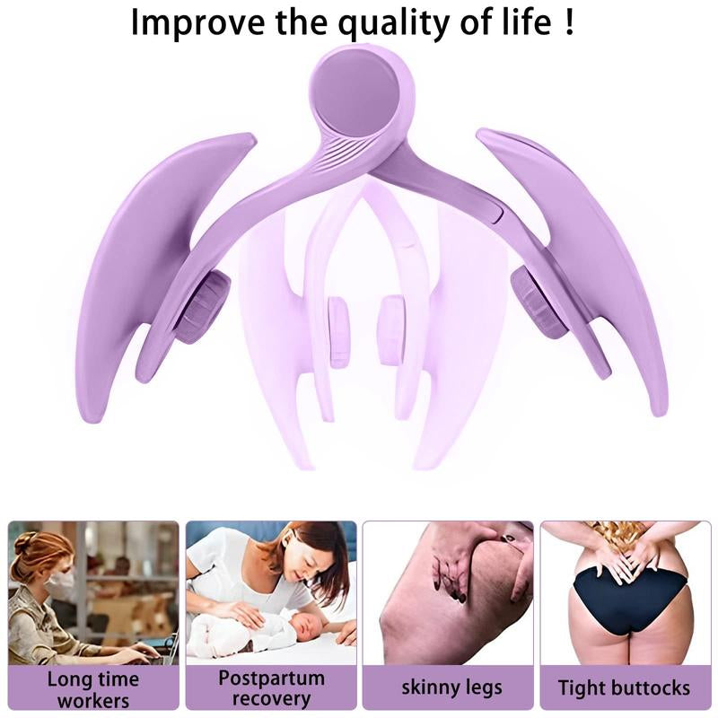 Thigh Master Hip Trainer Exercise Equipment, Pelvic Floor Trainer, Kegel Trainer for Postpartum Rehabilitation, Trimmer Inner Thigh, Thigh Workout Equipment Portable Shaping