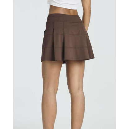 Real Essentials 3 Pack:Women'S 14" Pleated Tennis Skorts Golf Skirt High Waisted Athletic Running Casual Shorts with Pockets