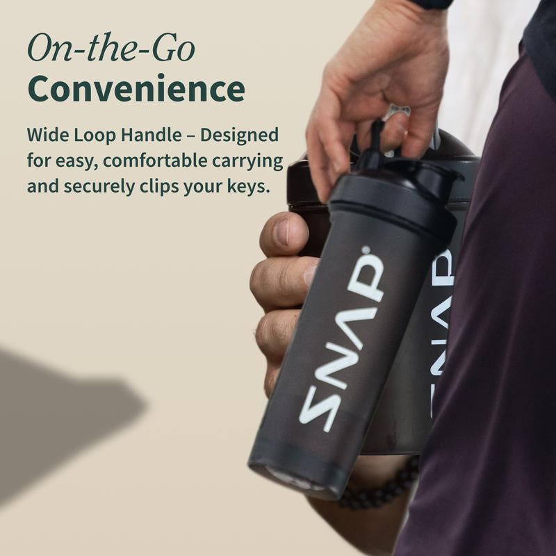 Large Snap Shaker (24Oz) Bottle Drinkware