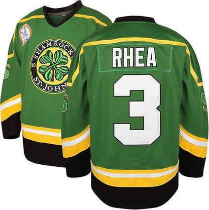 [Dealsforyoudays] #3 Ross the BOSS Rhea ST John'S Shamrocks Stitched Hockey Jersey with EMHL Patch Comfortable Athletic Sports Outdoors Football Team