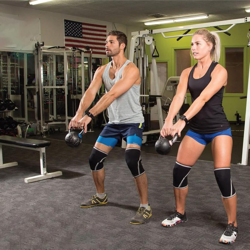 Knee Pads 7MM Neoprene Soft Comfort Knee Support Knees Protective Knee Brace for Dancing/Weightlifting/Basketball/Exercise